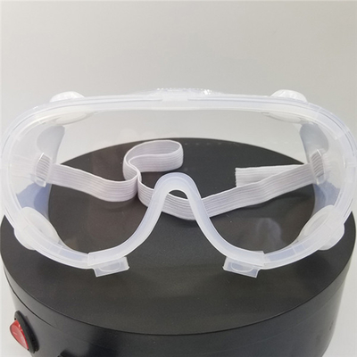 Gafas de seguridad ajustables del CE EN166 que cupieron sobre los vidrios