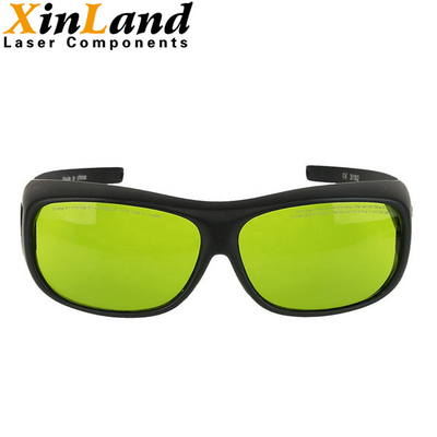 las gafas de seguridad de laser 1064nm pueden fijar los vidrios de protección de laser verdes de la lente de los vidrios de la miopía