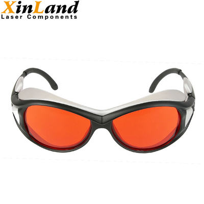 gafas anaranjadas del laser de la lente de la luz verde 532nm de vidrios de las gafas antis del laser