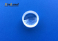 lente cóncava esférica de cristal óptica de capa de Plano de la prisma de 100m m