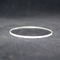 Lente de concentración convexa óptica de Plano del cuarzo JGS1 del diámetro 38.1m m