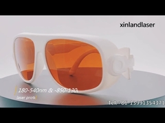 Gafas protectoras láser 190-540nm y 850-1300OD6+