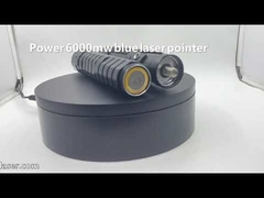 Potente punto láser de 6000 mw.