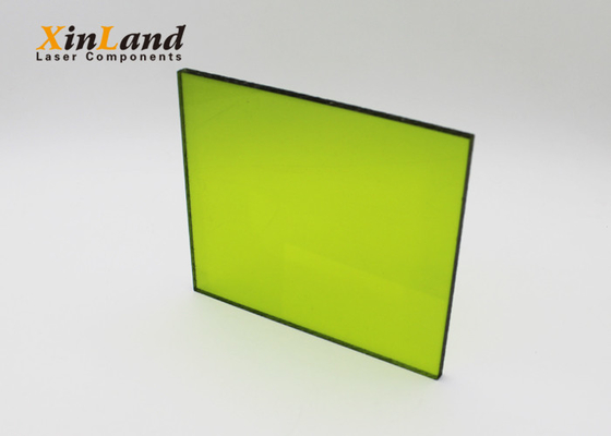 Ventana verde clara de la protección del laser de OD8+ con el material de PMMA