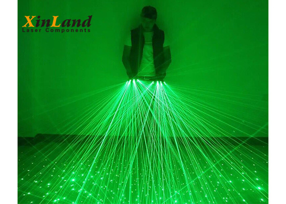 El proyector potente al aire libre verde 532nm DJ de la luz laser luz laser el material de nylon