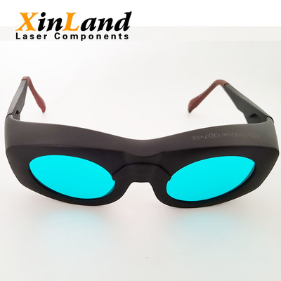 Color azul de las gafas protectoras médicas del laser 1064nm de la PC