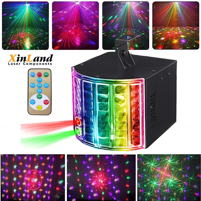 Proyector activado sano del laser del LED DJ con colorido teledirigido