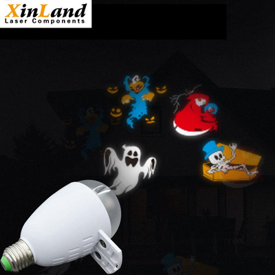 El LED tapa en la variedad de la luz de la proyección de la lámpara de la tarjeta de la Navidad Halloween Pascua de las tarjetas