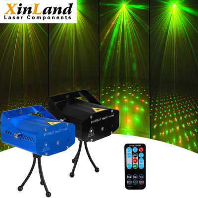 5w Mini Laser Disco Lights Sound activó múltiplo modela el proyector teledirigido