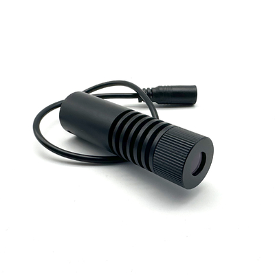 Modulo láser de línea verde de 520nm 200mw 12V Fuente de alimentación 22x80mm Modulo de diodo láser con soporte