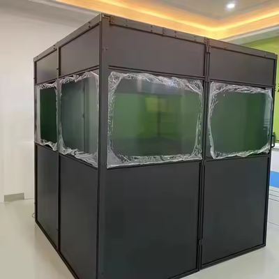 Sistema de seguridad de soldadura por láser gabinete de protección para la máquina de soldadura por láser de fibra