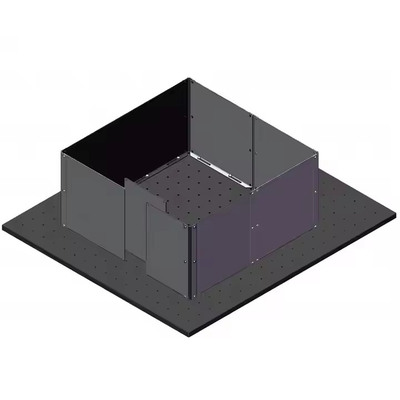 Plataforma óptica Xinland Sistema de protección láser de escudo de luz láser nueva condición 532nm 1064nm escudo láser de metal para laboratorios ópticos