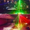 El sonido del RGB de la luz de la etapa del efecto de 4 haces activó la luz del partido para el baile del disco