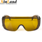 gafas de seguridad amarillas de la protección ocular del laser 190~420&amp;850~1300nm para el laser de YAG 1064nm y la máquina del laser de la fibra