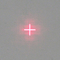 1.9° pequeña línea cruzada módulo del laser para colocar el localizador cruzado de la alineación del laser