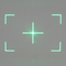 Módulo opcional tricolor del laser del módulo del diodo láser del RGB del rectángulo 15.8°