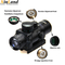 rifles tácticos de la escopeta de aire comprimido de la prisma 3X con el círculo Dot Hunting de Flip Up Lens Cover Set