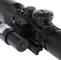 retículo iluminado Riflescopes múltiple rojo de la ampliación del laser 3-10x42