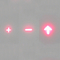 luz laser 100mw del indicador de la flecha de la fuente del módulo del laser de la GAMA de 22m m
